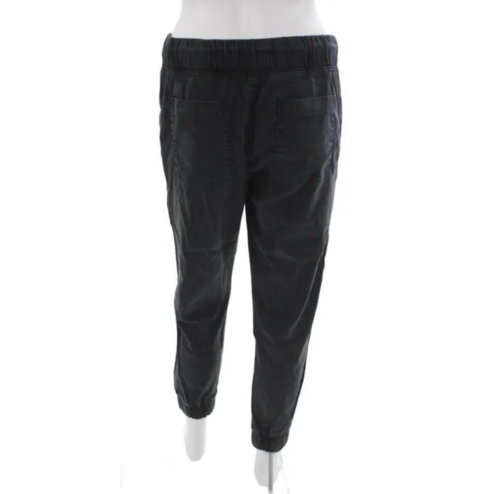 Bella Dahl Womens Dark Gray Tencel Cotton Jogger Sweatpants Drawstring Size S